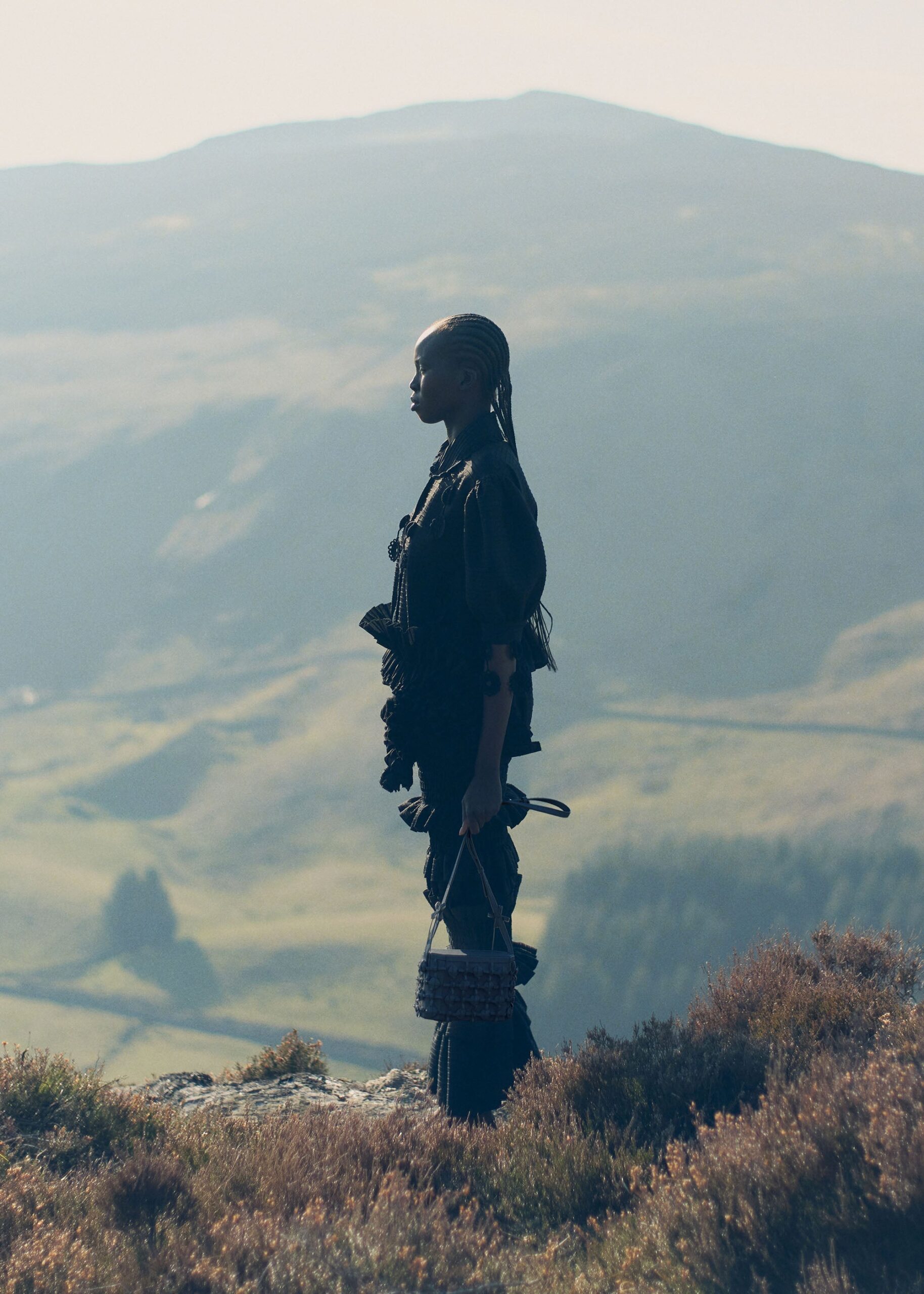 Button Bow Box - Encre