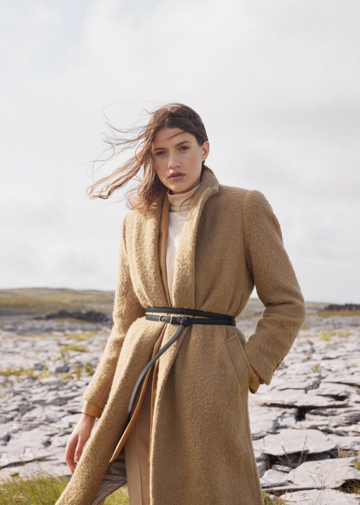 Ceinture Fine Umi - Noir Grainé