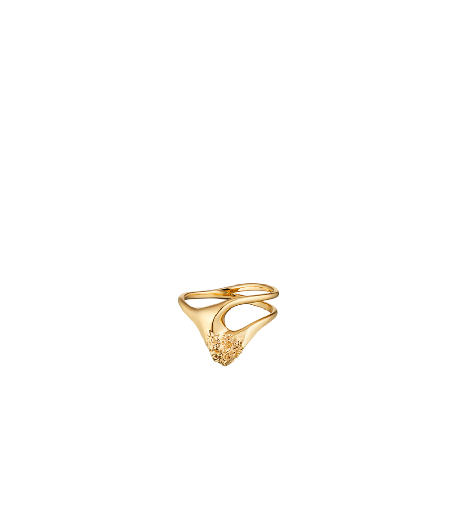 Bague Fine Eroz - Dorée à l’or 24 carats